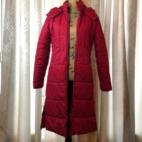 Zara Jackets & Blazers - Zara basic 2000 puffy red coat